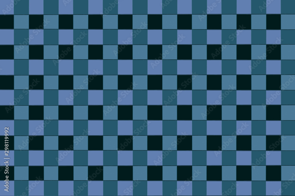 Fototapeta premium An abstract checkered background image.
