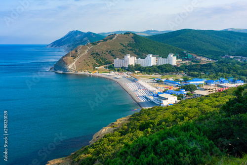 Anapa, Sukko, Russia, sea, Black Sea, nature reserve, water area, Utrish, Caucasus, clouds, sky, beach, mountains, summer, ascent, hiking, travel