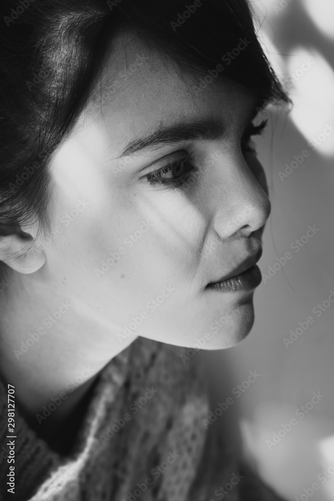 Portrait of a adorable woman Portrait of a adorable woman