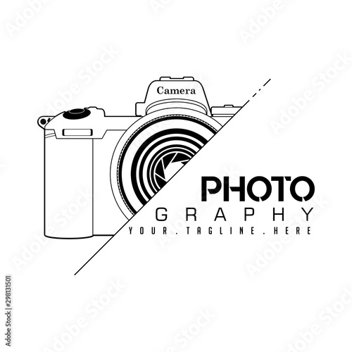 Camera Photography Icon Logo Design