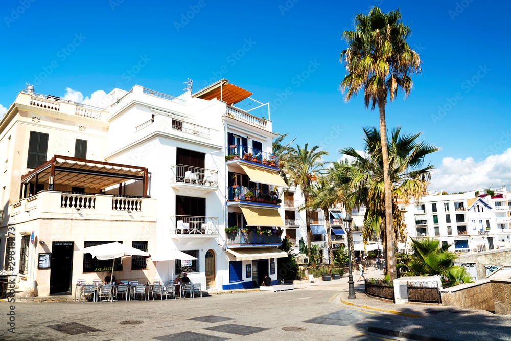 Apartment houses in  Sitges ( Spain )
