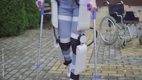 exoskeleton is helping disabled individuals walk again photo