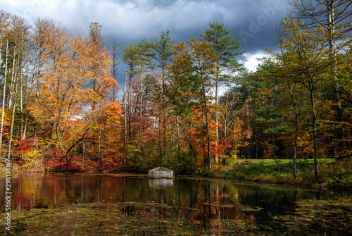 Strawberry Pond in Autumn at the North Chagrin Reservation