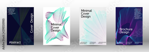 Cover design template set 