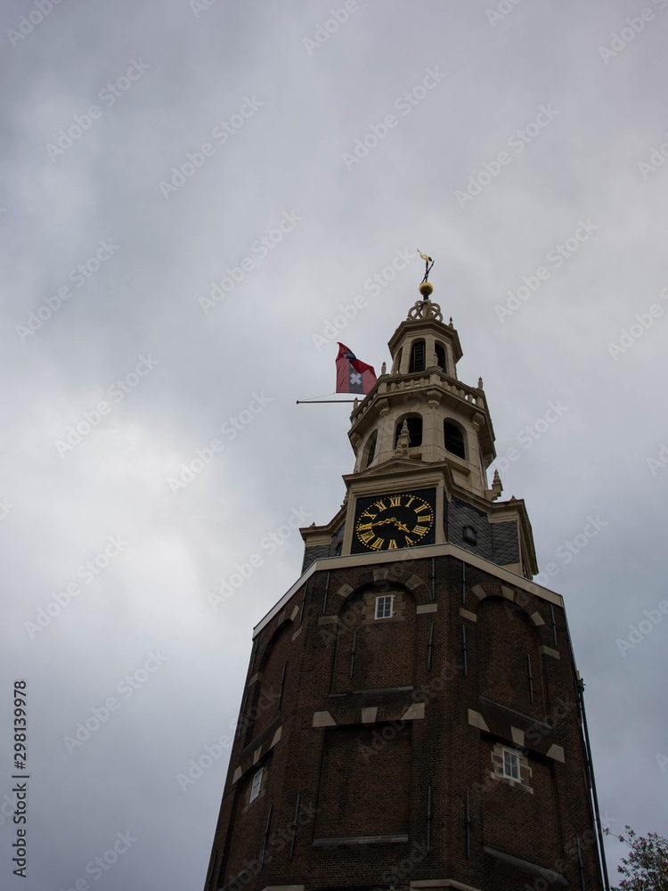 Flag half-mast for Eberhard van der Laan, Amsterdam