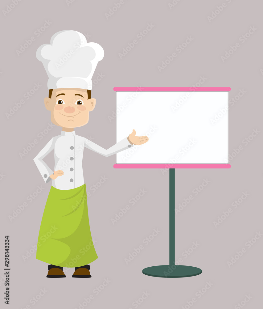 Chef - Showing on White Board