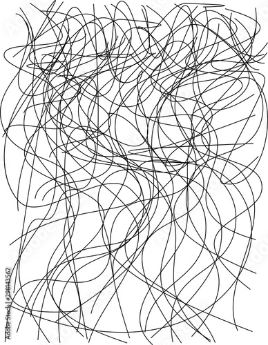 Chaotic Lines, Random Chaotic Lines, Scattered Lines, Random Chaotic Lines Asymmetrical Texture