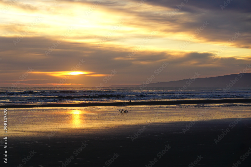New Brighton Beach, Christchurch, New Zealand New Brighton Beach, Christchurch, New Zealand