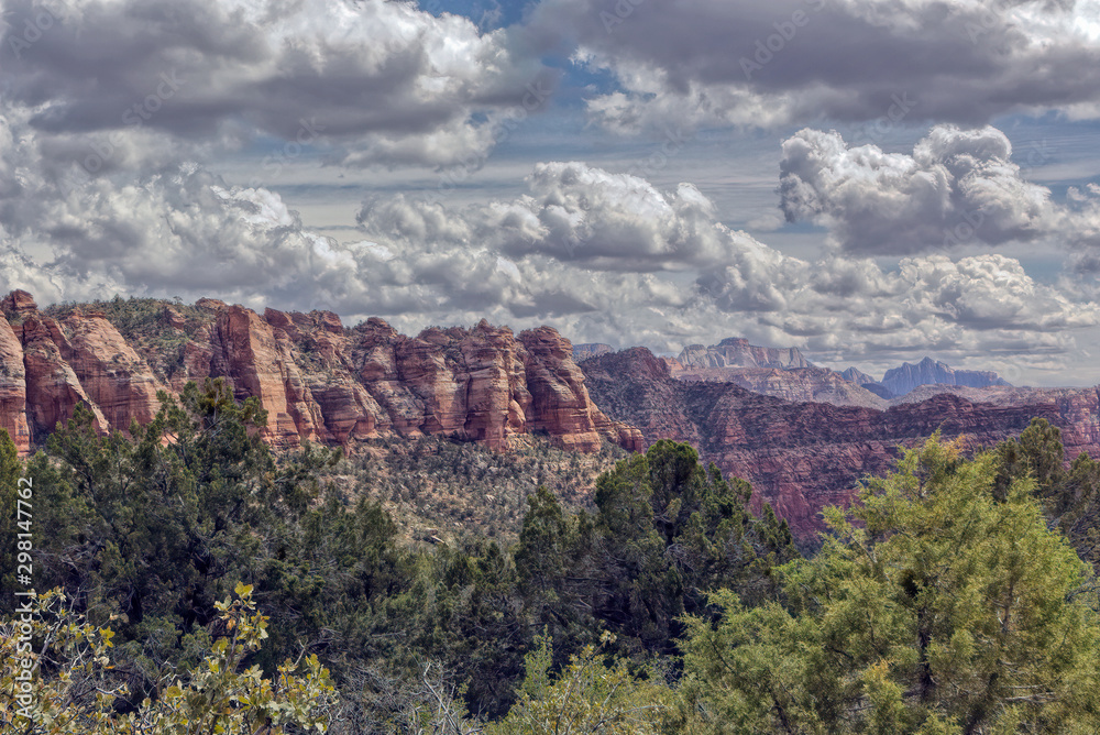 Obraz premium Zion From Kolob Terrace Road