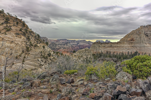 Kolob Terrace area in Zion