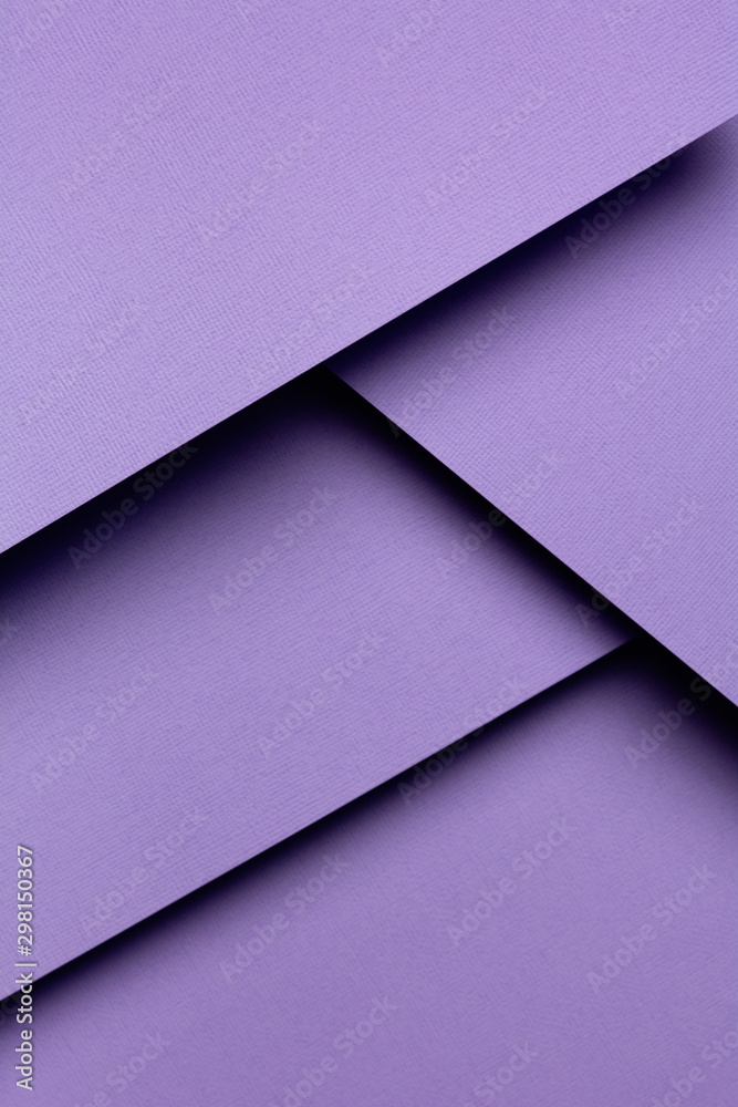 Purple geometric shapes. Material design concept Stock Photo Adobe Stock