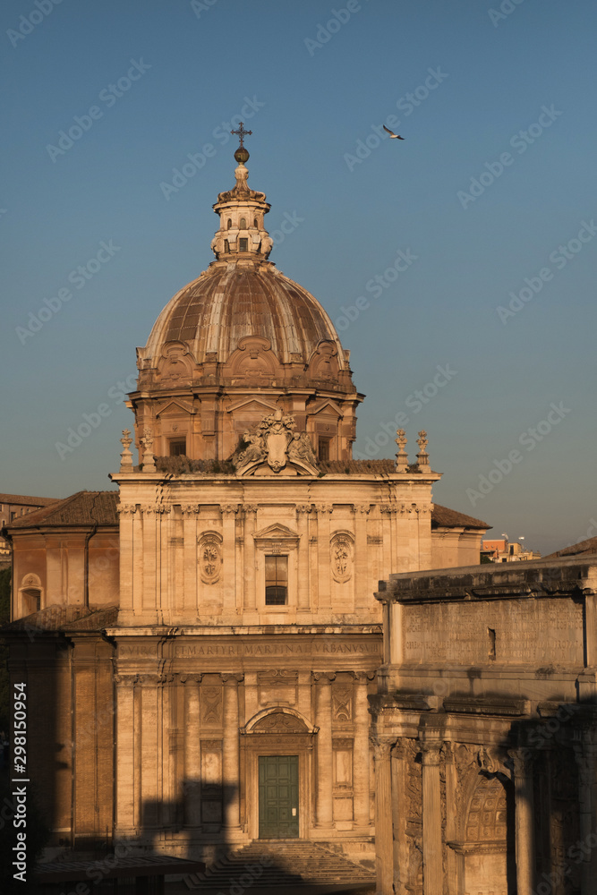 Chiesa dei Santi Luca e Martina and Roman Forum / Ancient Ruins In Rome Chiesa dei Santi Luca e Martina and Roman Forum / Ancient Ruins In Rome