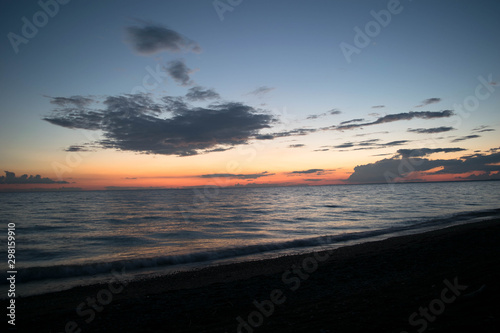 Sunset on a Beach