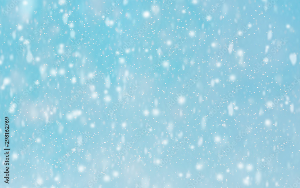 Abstract Winter background abstract bokeh