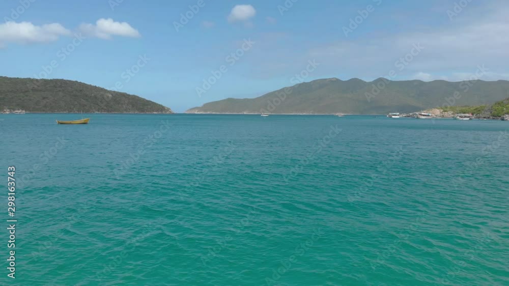 Paisagem da Praia do Forno em Arraial do Cabo. Rio de Janeiro, Brasil Paisagem da Praia do Forno em Arraial do Cabo. Rio de Janeiro, Brasil