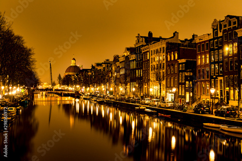 Photography Old harbour nightshot Vlaardingen