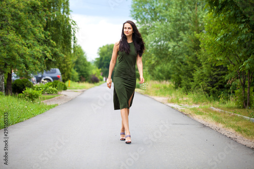 Portrait of beautiful young woman