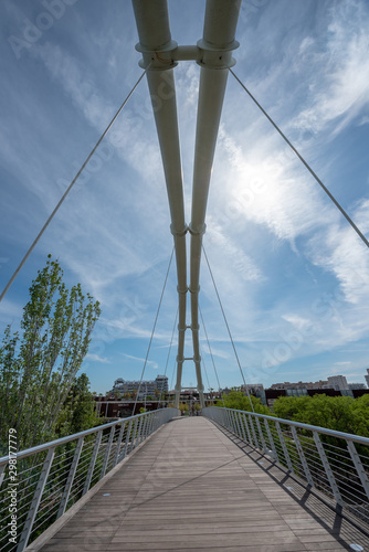 Entrance bridge to the Bioparc