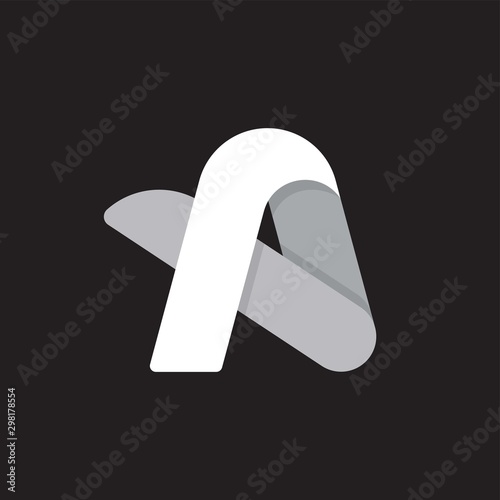 Photos A logo consept gray simple