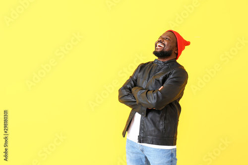 Portrait of happy African-A...