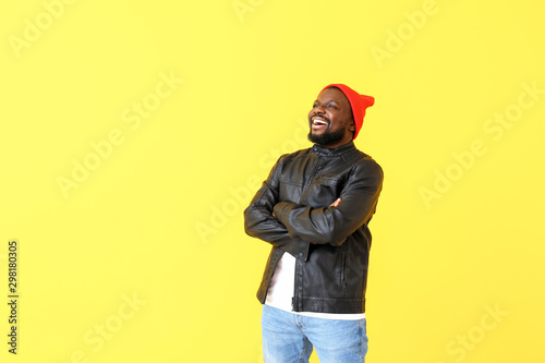 Portrait of happy African-A...