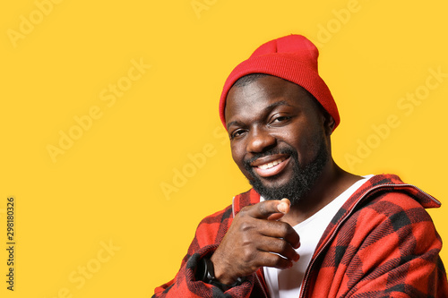 Portrait of happy African-A...