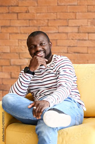 Handsome African-American m...