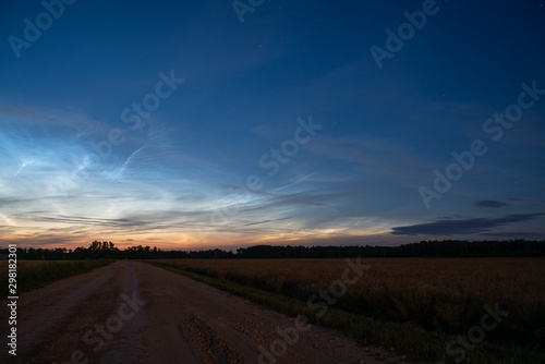 Summer night sky © Latvianphotographer