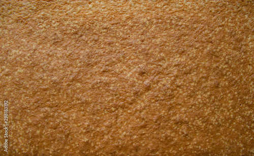 Sponge cake texture. Home baking.