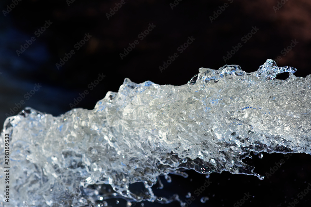 water flow out from pipe by pump supply for dry season water flow out from pipe by pump supply for dry season