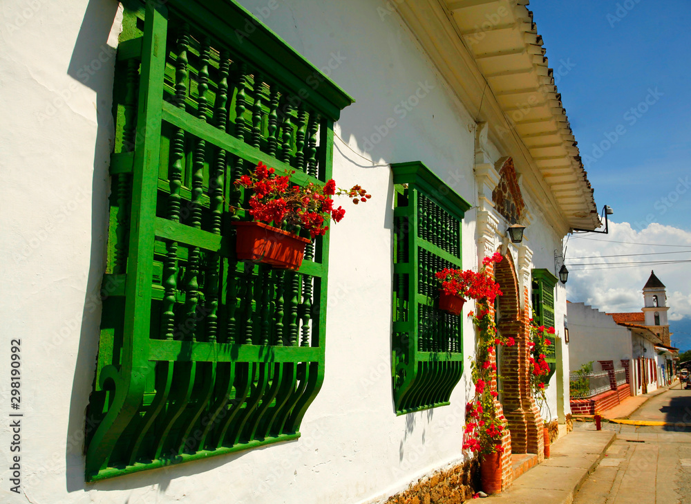 Obraz premium Santa Fe de Antioquia, Antioquia, Colombia