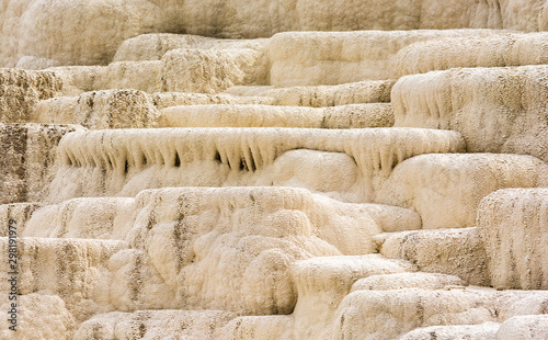 Mammoth Springs. Yellowstone National Park, Wyoming © ericurquhart