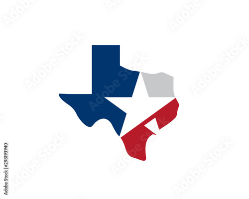 Creative Texas Logo, Icon, vector illustration