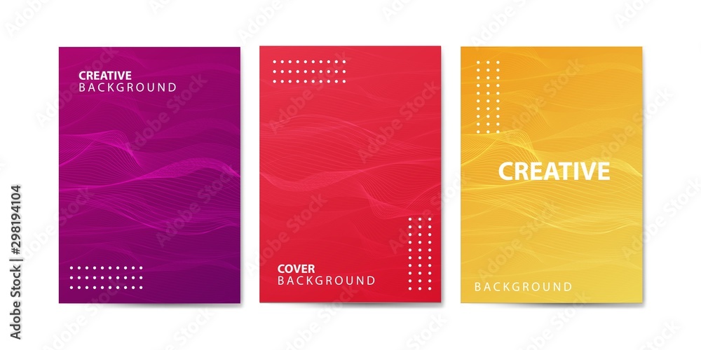 Abstract background banner. Modern design. Colorful. Vector illustration