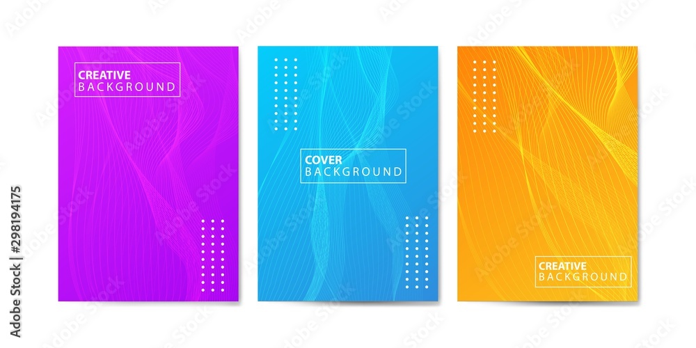 Abstract background banner. Modern design. Colorful. Vector illustration