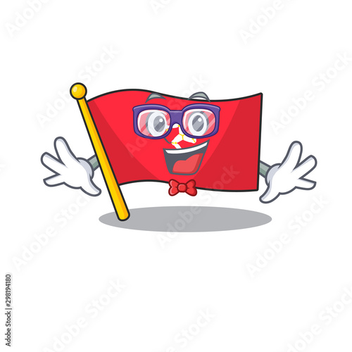 Geek flag isle of man on character photo