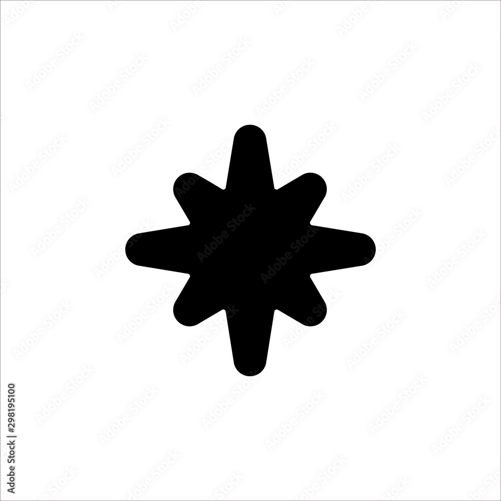 Vector star icon. black star symbol of rate, rating or favorite symbol with trendy flat style icon for web site design, logo, app, UI isolated on white background Vector star icon. black star symbol of rate, rating or favorite symbol with trendy flat style icon for web site design, logo, app, UI isolated on white background