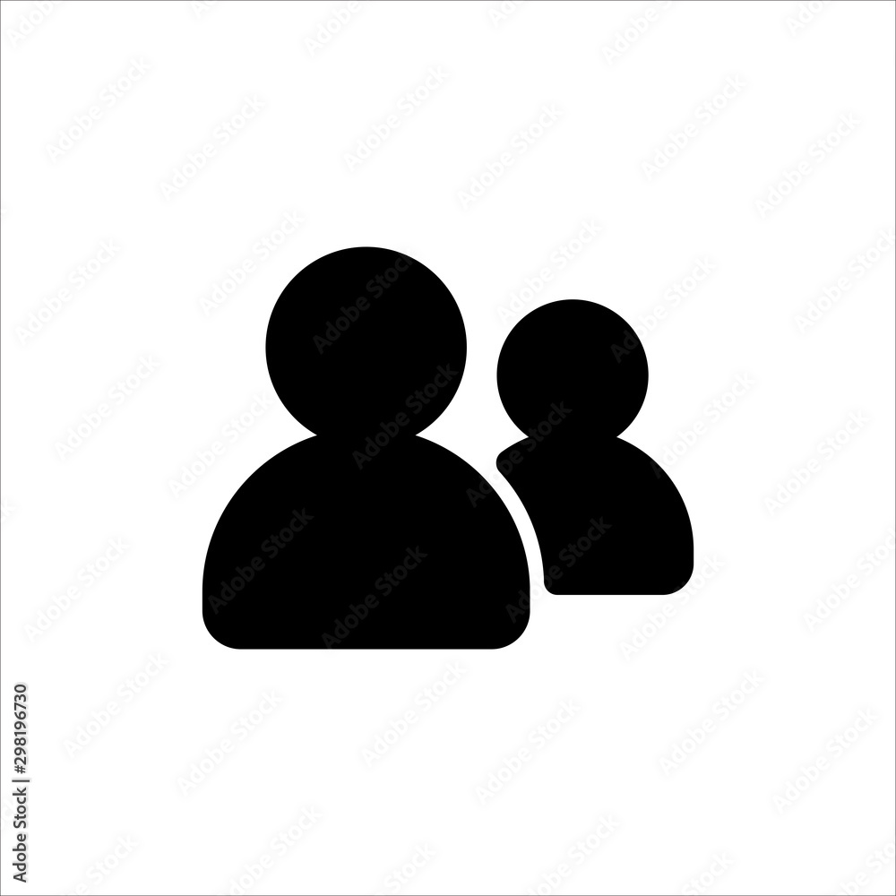User icon. symbol of business people with trendy flat style icon for web site design, logo, app, UI isolated on white background. vector illustration eps 10 User icon. symbol of business people with trendy flat style icon for web site design, logo, app, UI isolated on white background. vector illustration eps 10