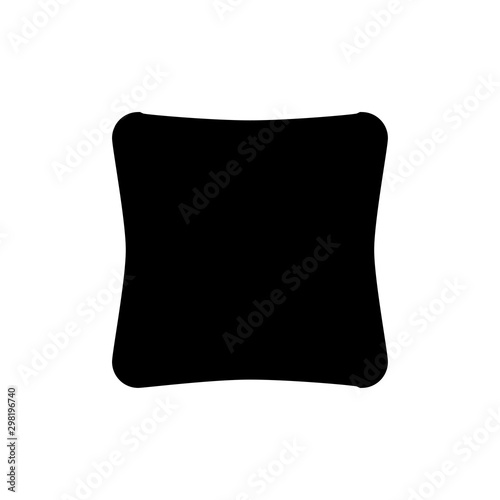 Pillow icon trendy