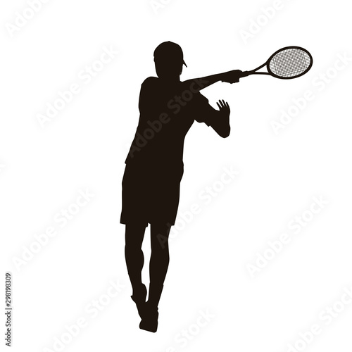 Tennis Silhouette