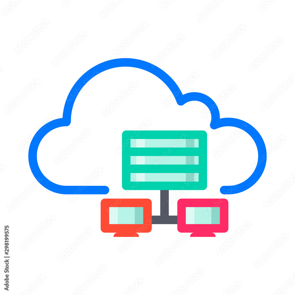 Cloud data service. Storage on cloud. Cloud Computing Icon. Simple glyph style. Perfect symmetrical. Cloud data service. Storage on cloud. Cloud Computing Icon. Simple glyph style. Perfect symmetrical.