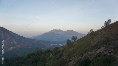 Trekking to Mount Ijen Banyuwangi Indonesia