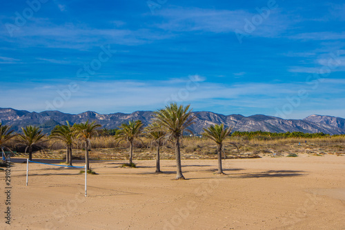 Gandia Strand Spanien