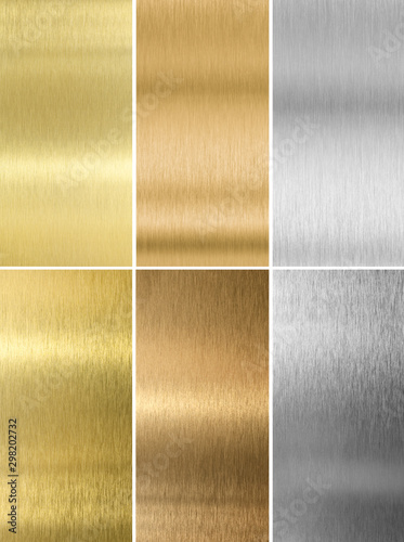 Silver, bronze and gold met...