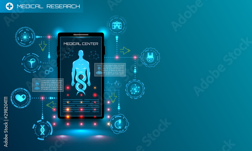 Medicine of Futufe. Diagnostic and Consulting Application on Smartphone. Medical App