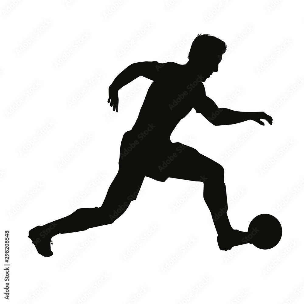 Soccer Silhouette Soccer Silhouette