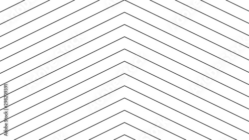 Zigzag, wavy irregular lines pattern. Horizontally repeatable. Geometric background with lines 