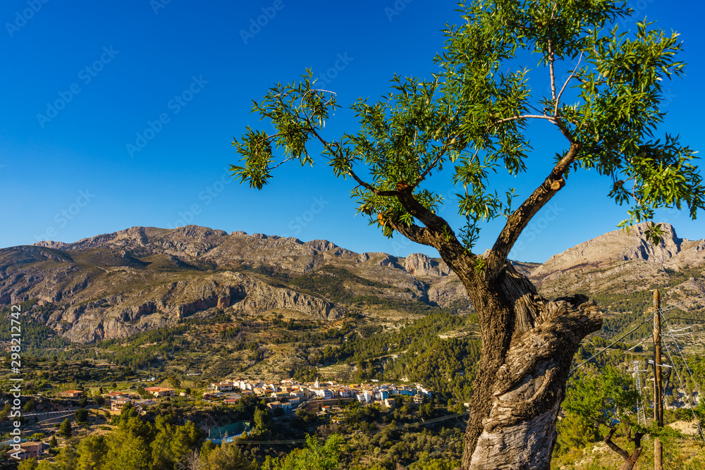 Rocky mountains landscape, Spain