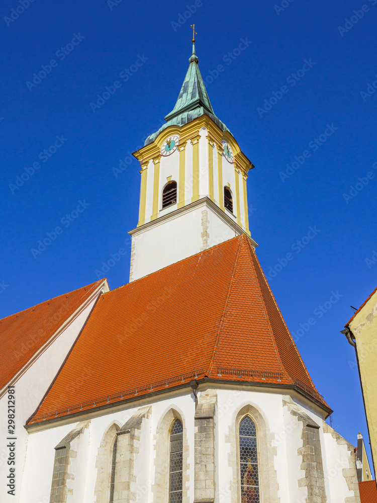 Barbarakirche in Abensberg, Niderbayern, Deutschland