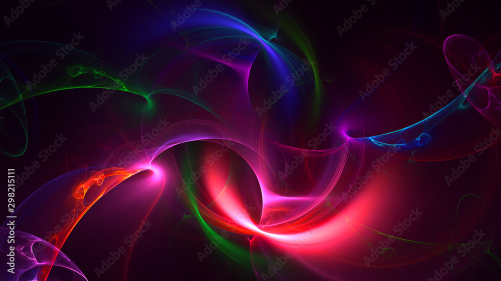 Fractal 3D rendering abstract light surreal background Fractal 3D rendering abstract light surreal background